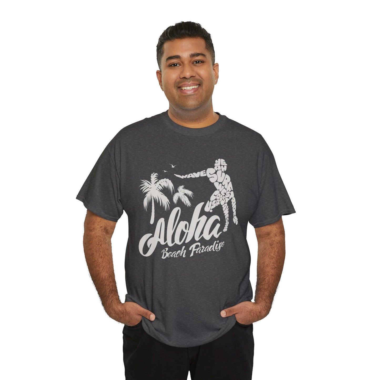 Aloha Paradise Unisex Heavy Cotton Tee