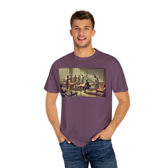 XTC Influenced Making Plans For Nigel Mural Graphic - Unisex Comfort Colors Shirt