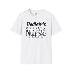 Pediatric Nurse - Unisex Softstyle T-Shirt | Nurse Awareness,Medical Wear,Gift For Him,Scrubs Lover, RN, Hospital Staff Gift,Gift For Her,RN