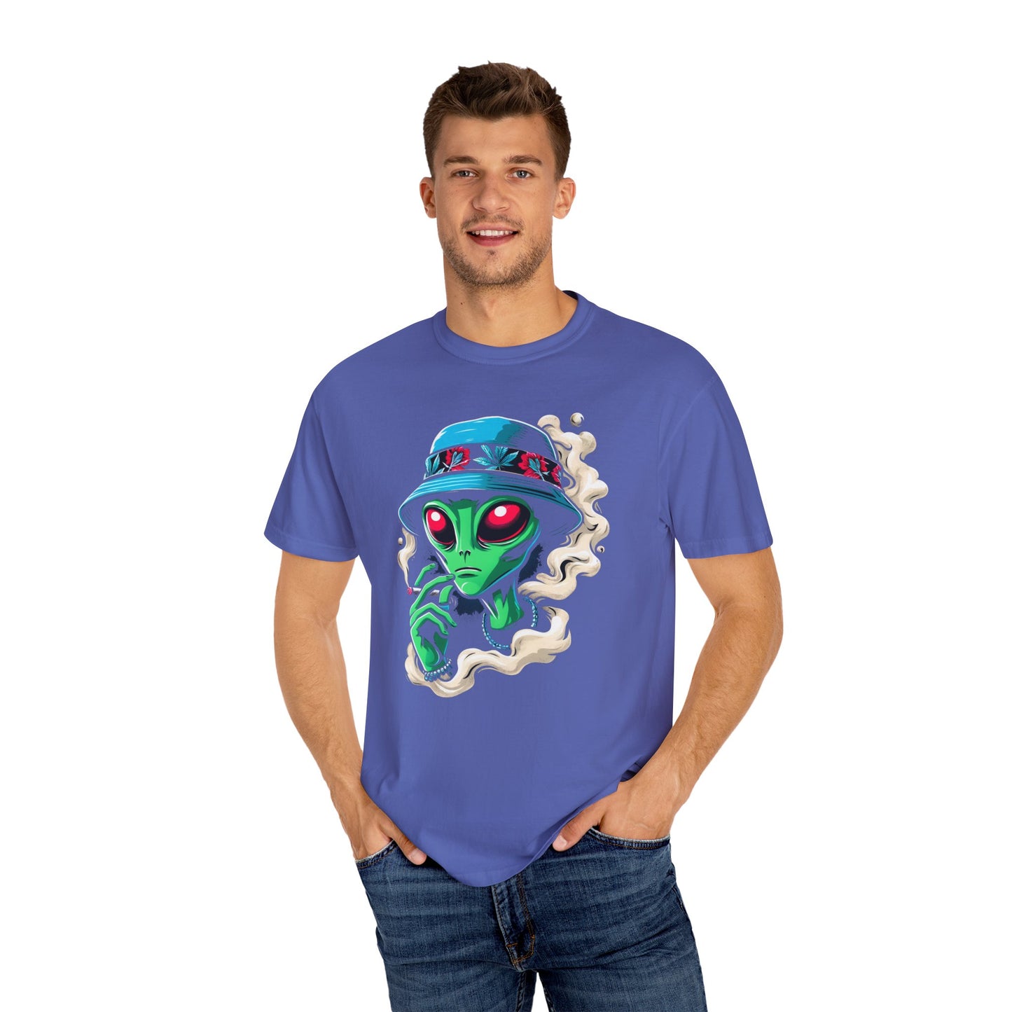 ALIEN WEED Vintage Style TShirt