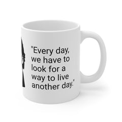 Rick Grimes Quotes Ceramic Mug — The Walking Dead Graphic Coffee Cup (11/15/20oz)