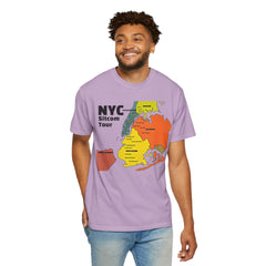 NYC Sitcoms Tour Comfort Colors T-shirt - Unisex Garment-Dyed