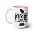 Funny RUGBY Ceramic 15oz Mug