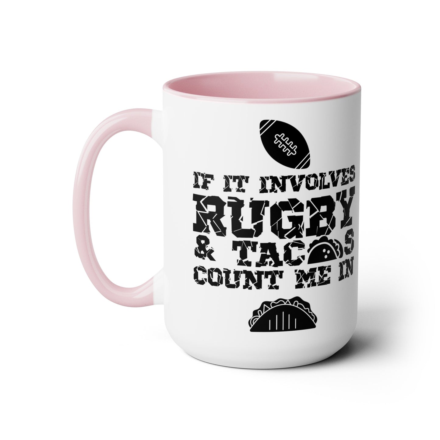 Funny RUGBY Ceramic 15oz Mug