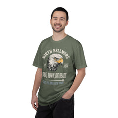 Your Home Town Personalized Eagle T‑Shirt — "Small Town, Big Heart"