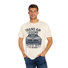 Retro Pontiac 1971 Trans Am High Output -455 Unisex Comfort Colors Garment Dyed T-Shirt
