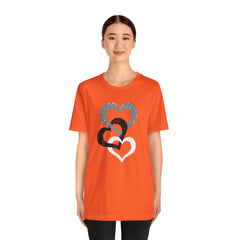 Triple Heart Design Tee