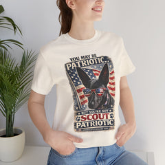 Personalized with your Dogs name and image Patriotic Dog T-Shirt