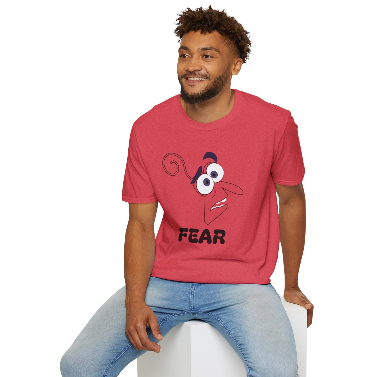 FEAR Emotion Graphic Unisex Softstyle T-Shirt