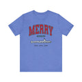 Big MERRY CHRISTMAS Submarine Brotherhood -Unisex Jersey Short Sleeve Tee