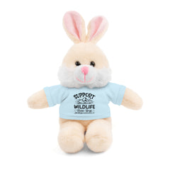 Stuffed Animals with T Shirt,Funny Quote,Support Wildlife Raise Boys,gift for him,gift for her,Birthday Gift,Everyday gift,animal lover gift