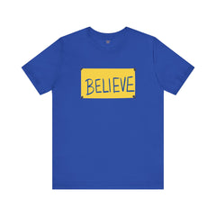 Ted Lasso BELIEVE SHIRT - Unisex Short Sleeve Tee