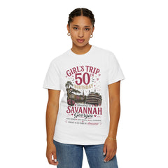 Savannah Girls' Trip 50th Birthday T-Shirt
