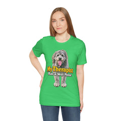 My Therapist Has A Wet Nose Personalized with your dog(s) image T-Shirt