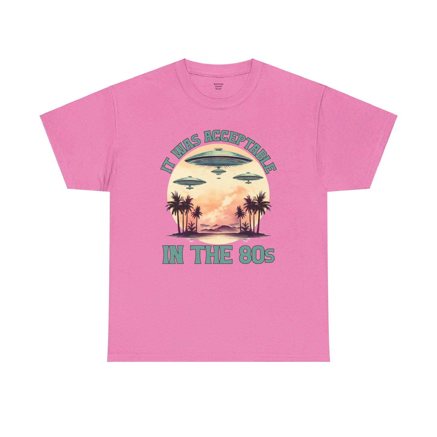 Funny 80s UFOs - Unisex Heavy Cotton Tee