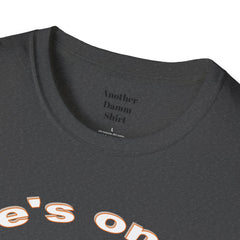Josie's On A Vacation Far Away Come Around And Talk It Over  Unisex Softstyle T-Shirt  80s Rock The Outfield