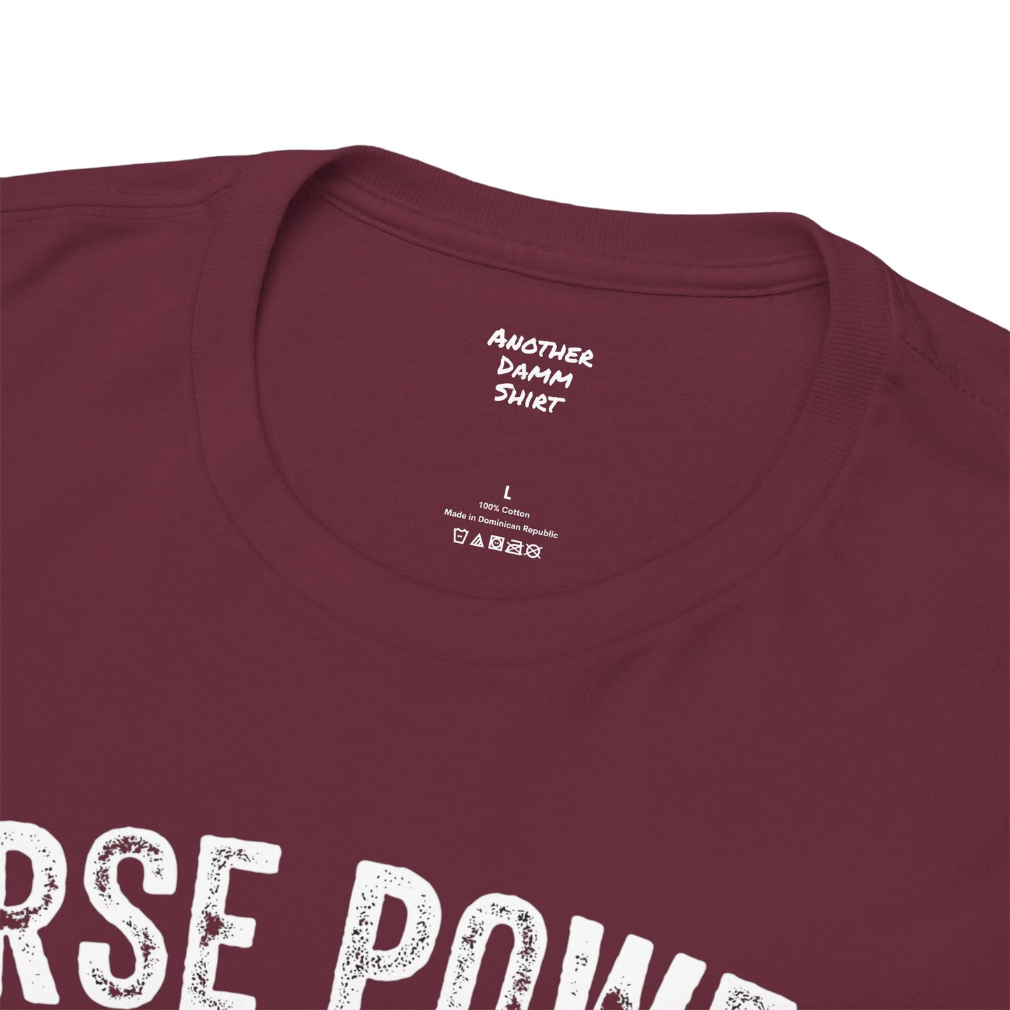 Horse Power? Uhm, How About Nuclear Power - Unisex Heavy Cotton Tee