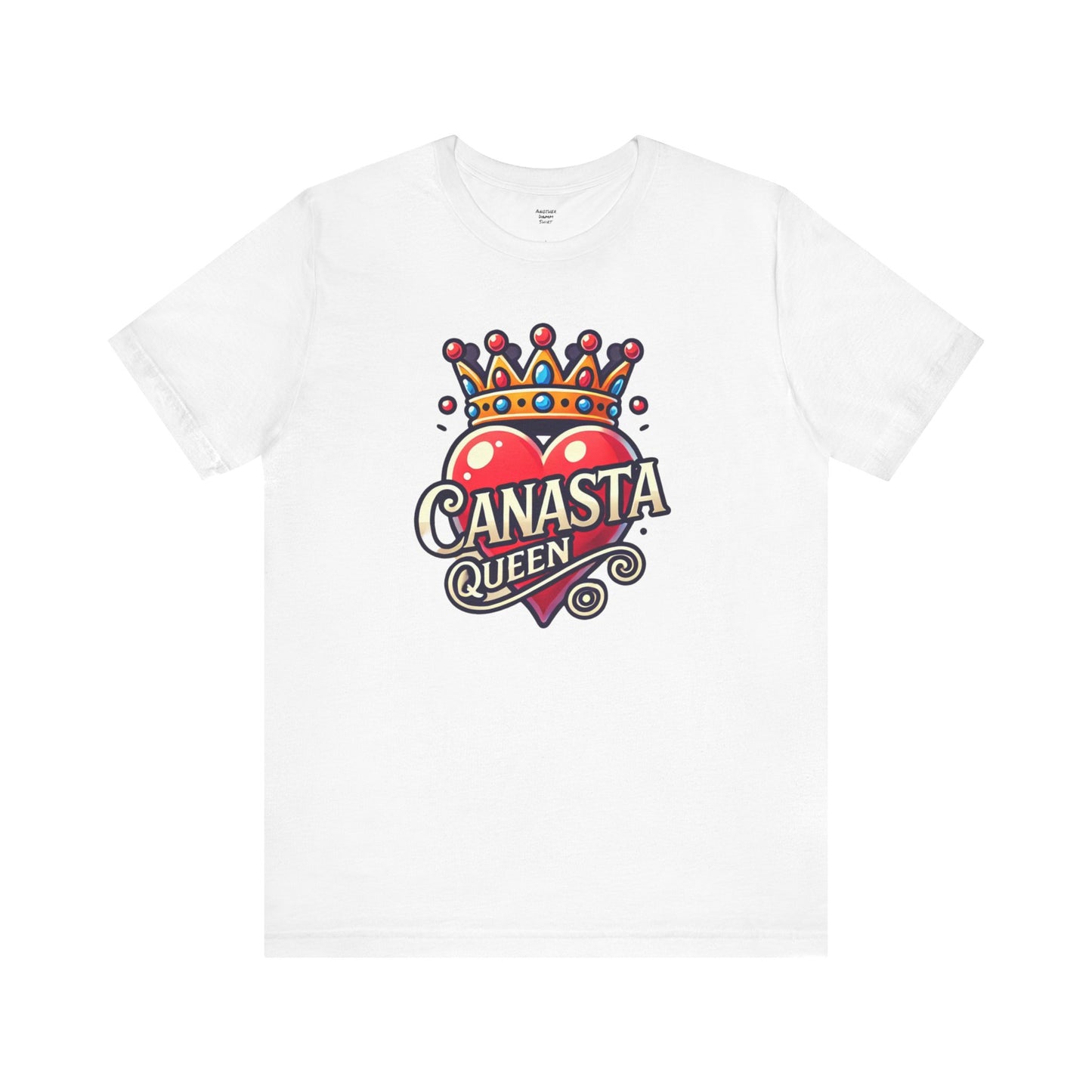 Canasta Queen Crown and Heart - Graphic Unisex Tee