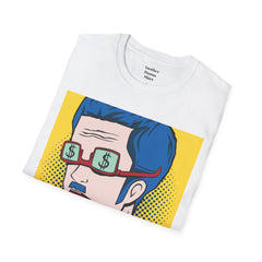Dumb And Broke Guy Unisex Softstyle T-Shirt  Pop Art