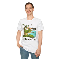 I NEED Vitamin Sea Unisex Softstyle T-Shirt