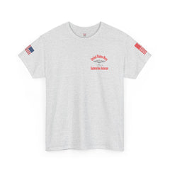 SUBMARINER RED Friday T Shirt with Fouled Anchor, American Flag, FBM / Boomer Silhouette. Remember Everyone Deployed, Dolphins