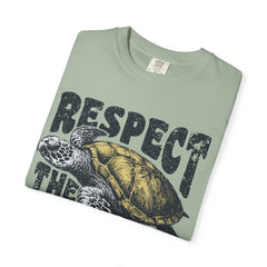 Respect the Locals T-Shirt — Sea Turtle Conservation Graphic Tee