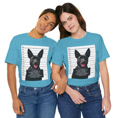 K9 Mugshot Personalized with your Dog T-Shirt