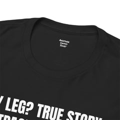 Amputee Exploding JetPack Humor - Unisex Garment-Dyed T-shirt