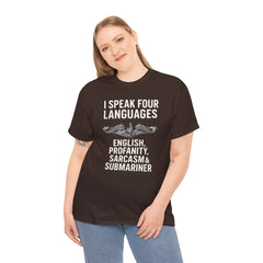 Funny United States Submarine Multilingual T-Shirt
