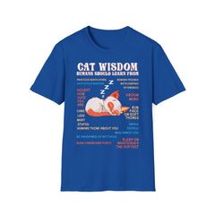 CAT WISDOM Unisex Softstyle Graphic T-Shirt