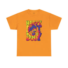 HAPPY DOT DAY - Graphic Unisex Heavy Cotton Tee