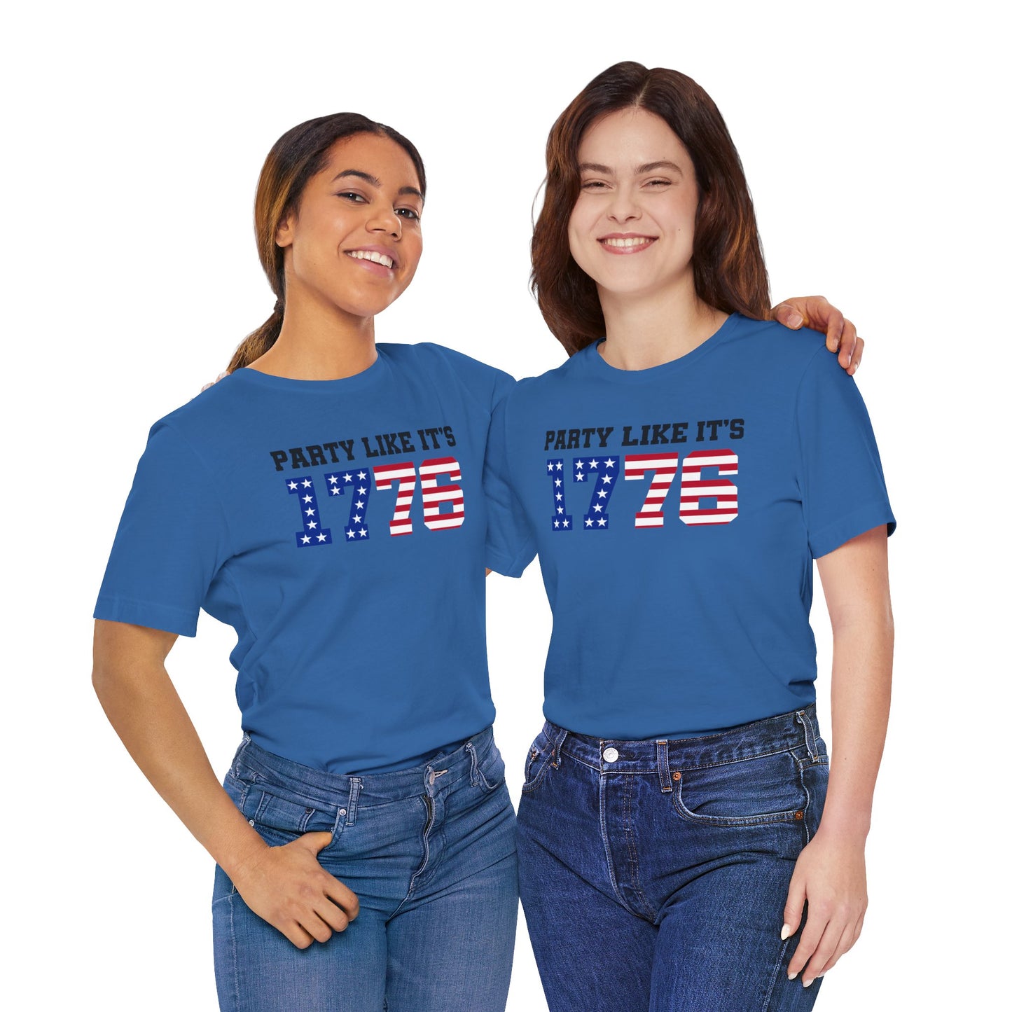 Party Like Its 1776, Graphic Unisex Jersey Short Sleeve Tee