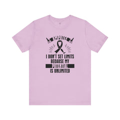 Motivational Amputee Quote - Unisex T Shirt