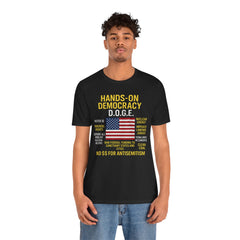 Hands-On Democracy Graphic Tee - Unisex