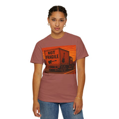 Not Fragile Unisex Garment-Dyed T-Shirt -BTO Inspired Vintage Guitar Graphic Tee