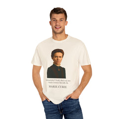 Marie Curie Portrait T‑Shirt — "I Make Science Literally Lit" Science Tee