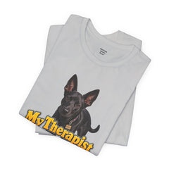 My Therapist Has A Wet Nose Personalized with your dog(s) image T-Shirt