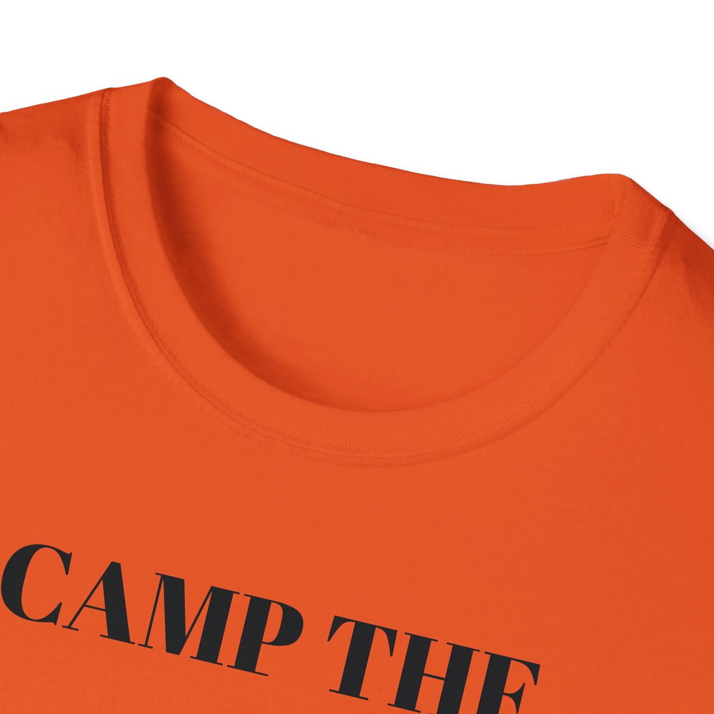 Camp The Catskillsi Unisex Softstyle T-Shirt  Catskill Mountains New York