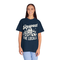 Polar bears, walrus, Arctic fox, reindeer (caribou), seals, beluga whales, narwhal Respect the Locals T-Shirt
