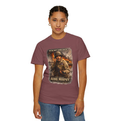 American Heroes Collection No 2 Graphic T-Shirt — “We're Not Going Back” Audie Murphy WWII