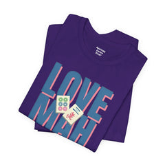 Love Mahjong Graphic Unisex Tee