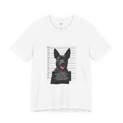 K9 Mugshot Personalized with your Dog T-Shirt