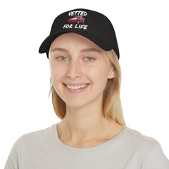 Vetted For Life Hat — Vintage Red Car Baseball Cap