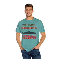 Submarine Lover T-Shirt, Nautical Tee, Gift for Submarine Fans, Funny Graphic Shirt, Summer Casual Wear