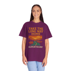 Retro Supertramp Inspired T-Shirt, Vintage Music Tee, Casual Unisex Shirt, Perfect for Road Trips, Gift for Music Lovers