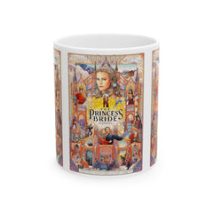 Unique Three Panel  Stain Glass Graphic Princess Bride Mug