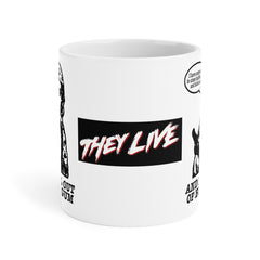 Rowdy” Roddy Piper, They Live 80s Movie,nThree Graphic Ceramic Mugs (11oz\15oz\20oz)