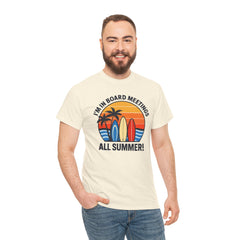 Summer Vibes Tee - Fun Casual Wear for Beach Lovers, Humor Tee, Gift for Surfing Enthusiasts, Summer Fashion
