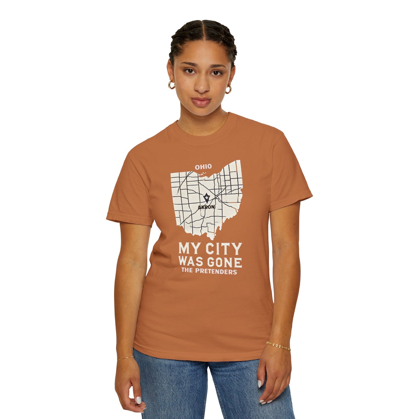 My City Was Gone The Pretenders Graphic Comfort Colors Unisex Garment Dyed T-shirt