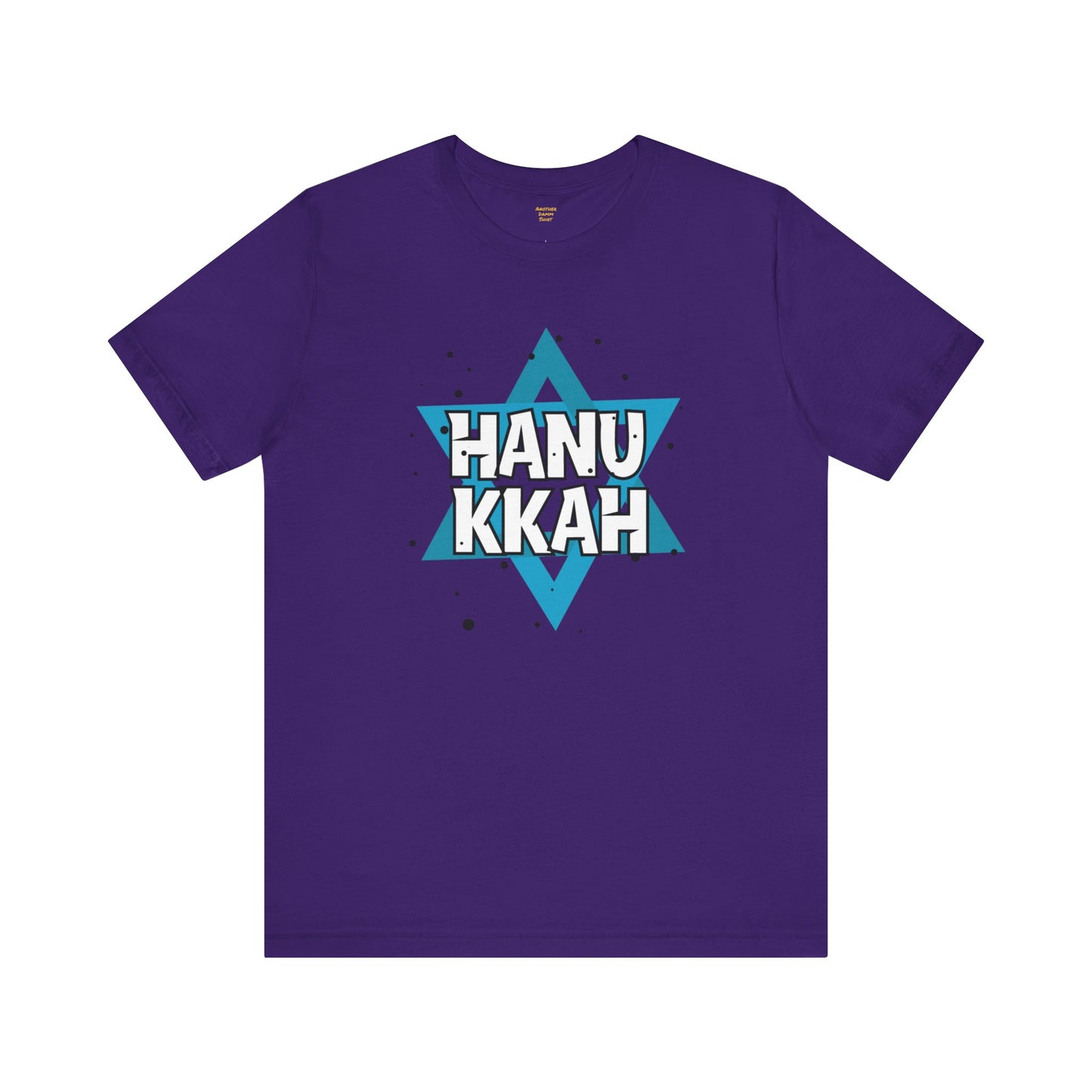 Happy Hanukkah Star Of David - Unisex Jersey Short Sleeve Tee